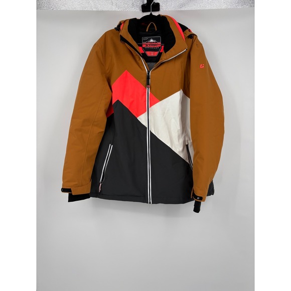 Killtec Jackets & Blazers - Killtec Women's Waterproof Breathable Windproof Ski Jacket Brown 16 / large